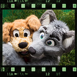 Eurofurence 2015 fursuit photoshoot. Preview picture of JD Puppy, Dantee